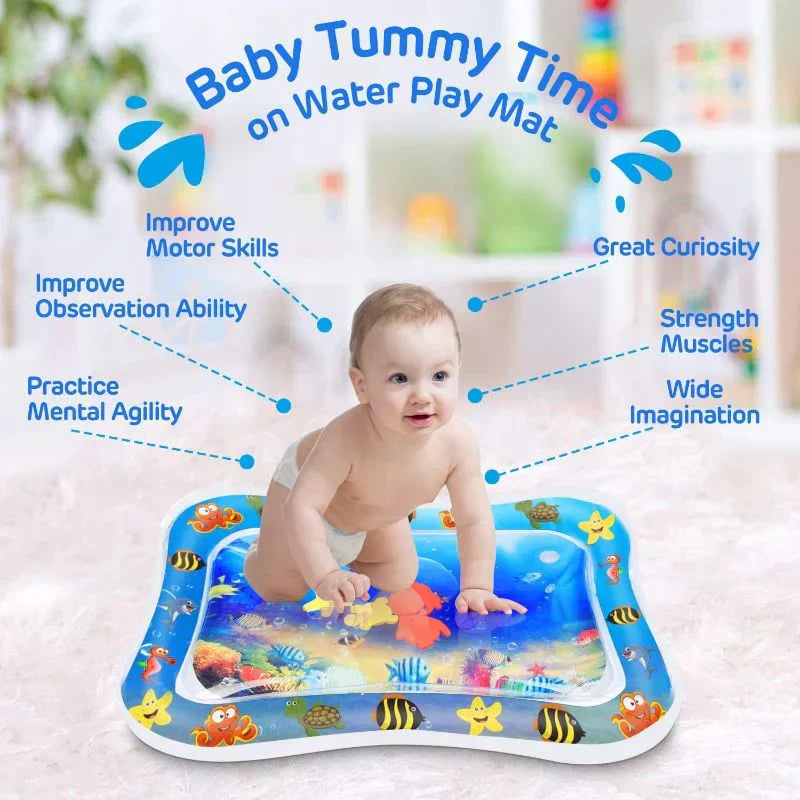 Water play mat for babies