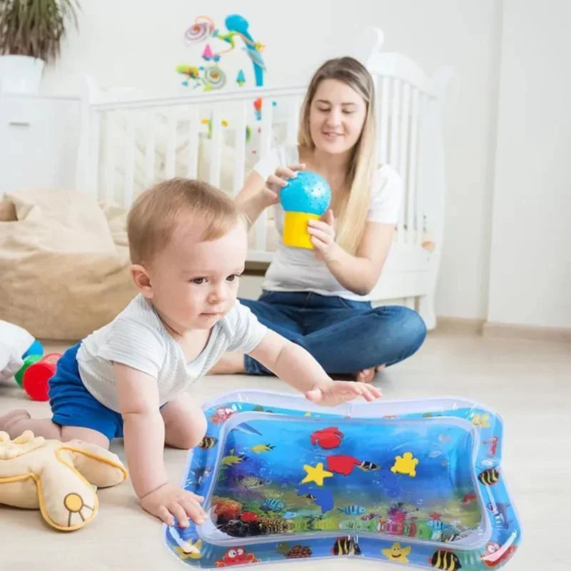 Water play mat for babies