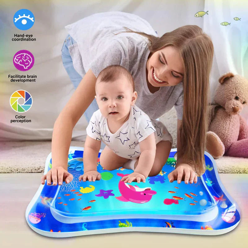 Water play mat for babies