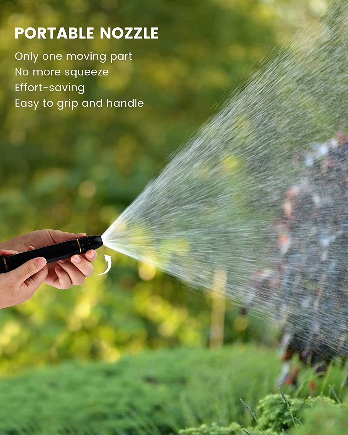 Metal Body Black Nozzle - Cleans Effortlessly