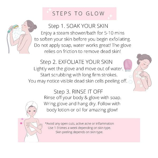 Skin Exfoliating Gloves